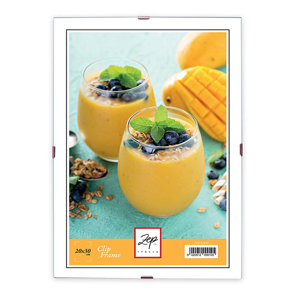 CLIP FRAME EN VIDRIO CON CLIPS