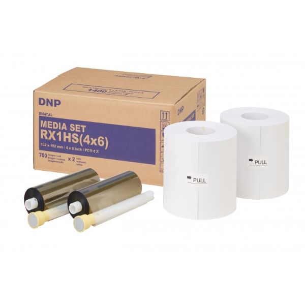 Papel DNP DS-RX1 HS 4x6" - 10X15