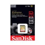 Tarjeta SD SanDisk Extreme 64 GB