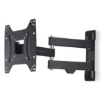 Soporte TV Pared 200x200 Fullmotion 2 Brazos 19´´- 48´´ (P) Negro
