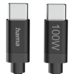 Cable USB C 2.0 480Mbt/s 100W 3m, Fabric, Negro
